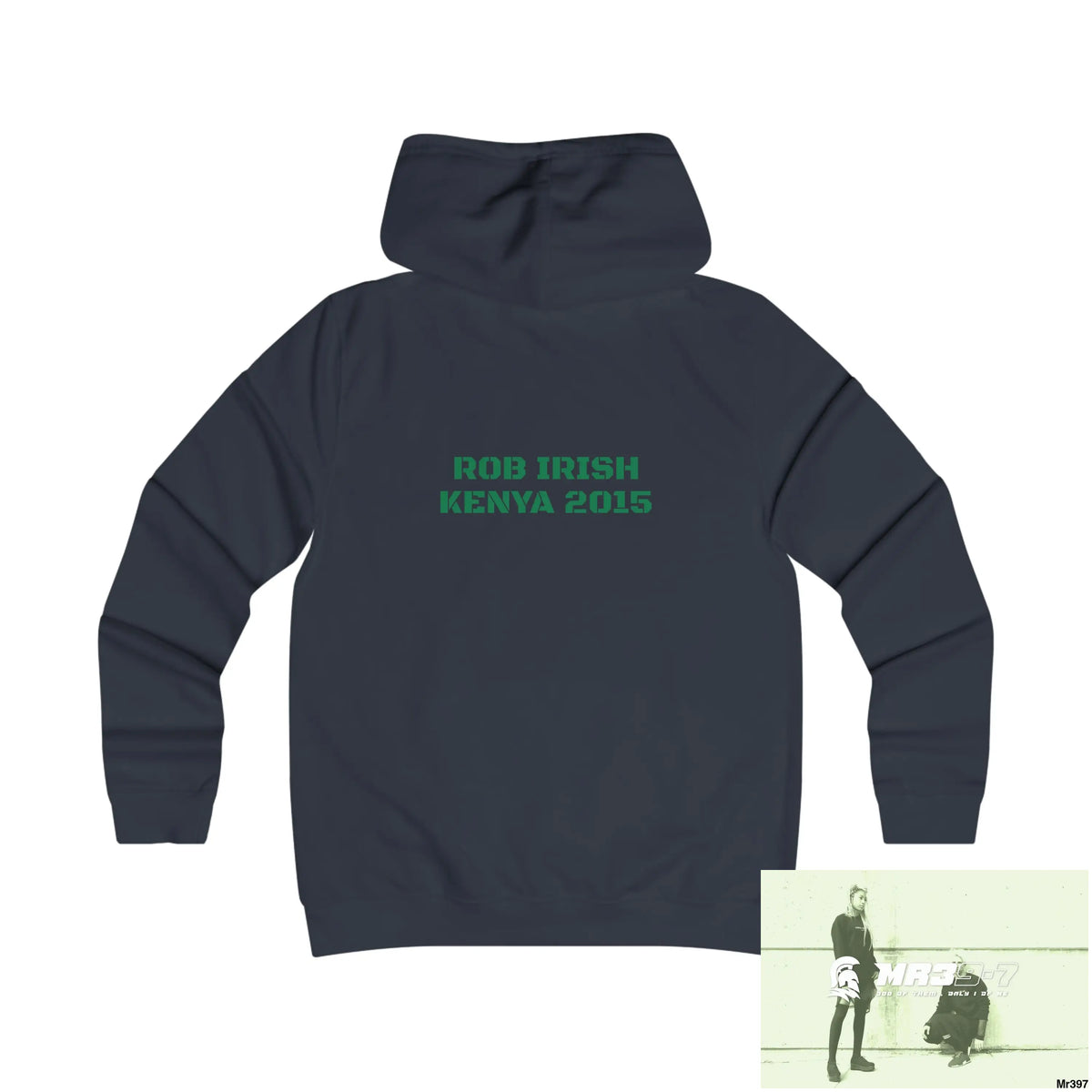 Lucky Irish Kenya 2015 Rob Irish Girlie College Hoodie Hoodie