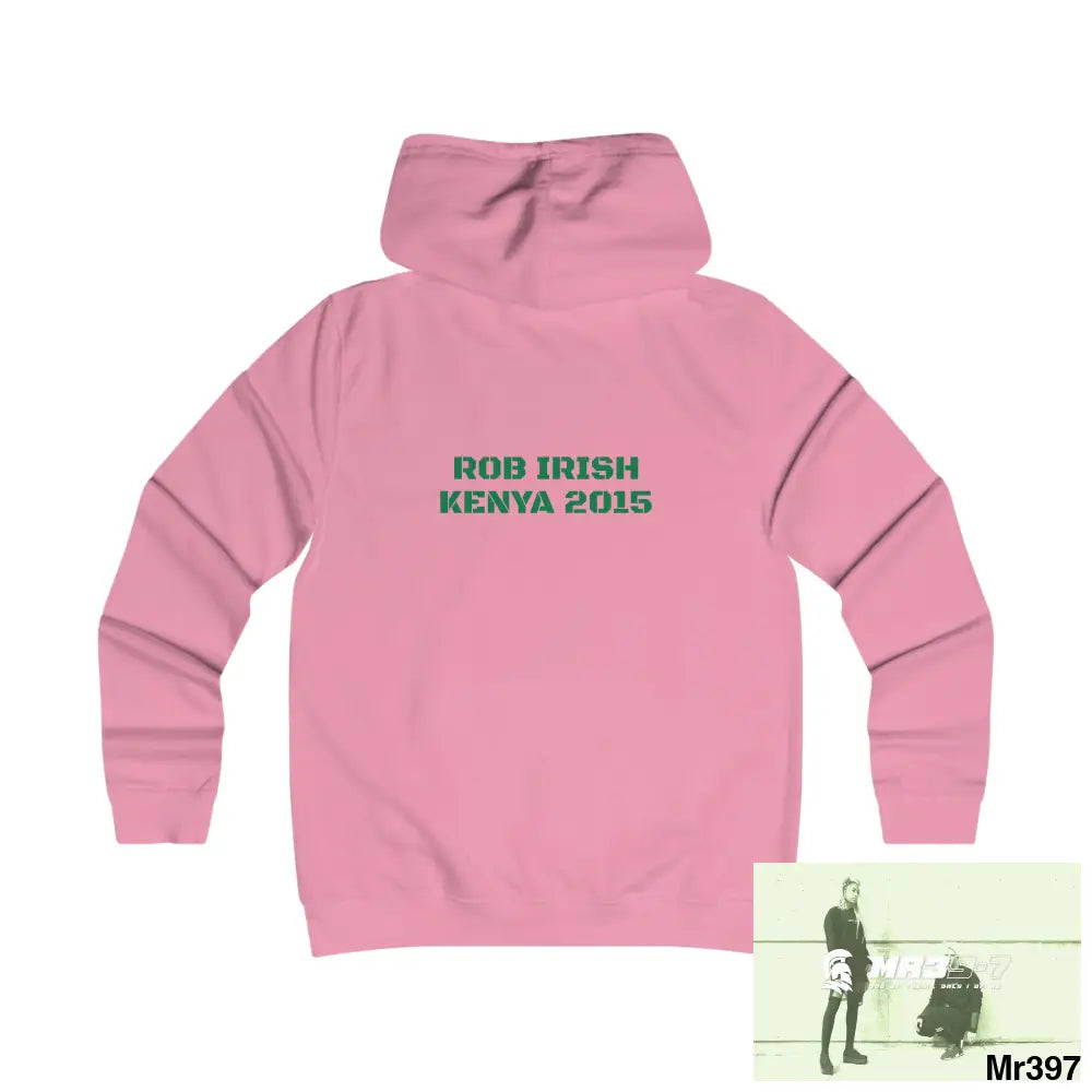 Lucky Irish Kenya 2015 Rob Irish Girlie College Hoodie Hoodie
