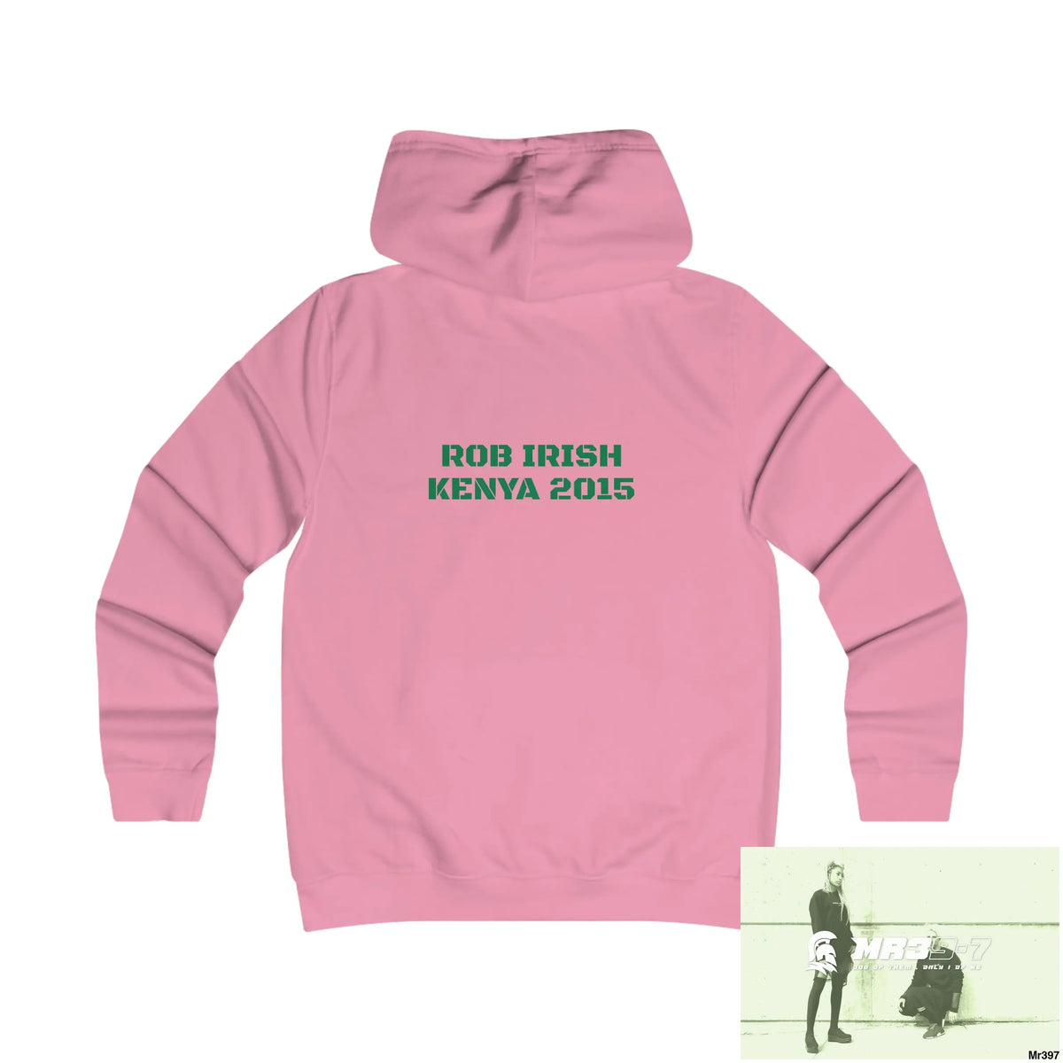 Lucky Irish Kenya 2015 Rob Irish Girlie College Hoodie Hoodie