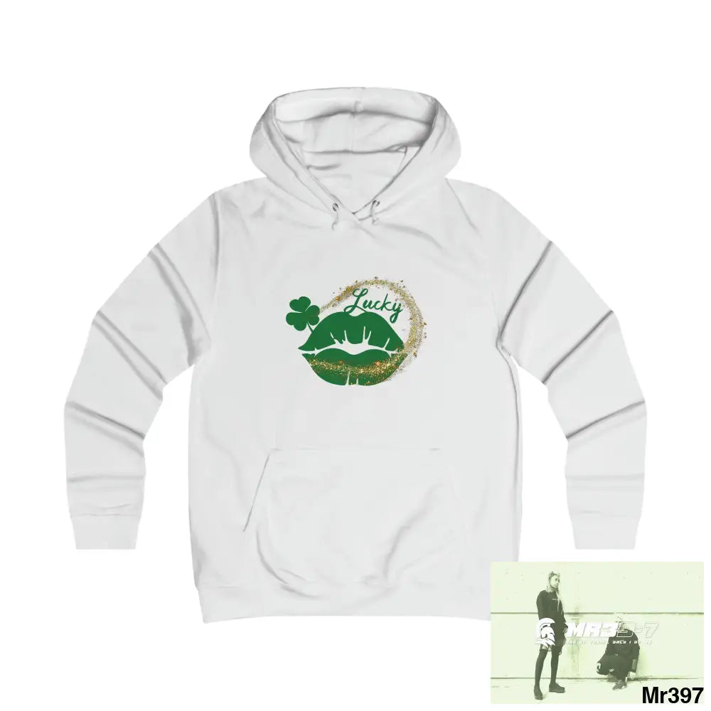 Lucky Irish Kenya 2015 Rob Irish Girlie College Hoodie S / Arctic White Hoodie
