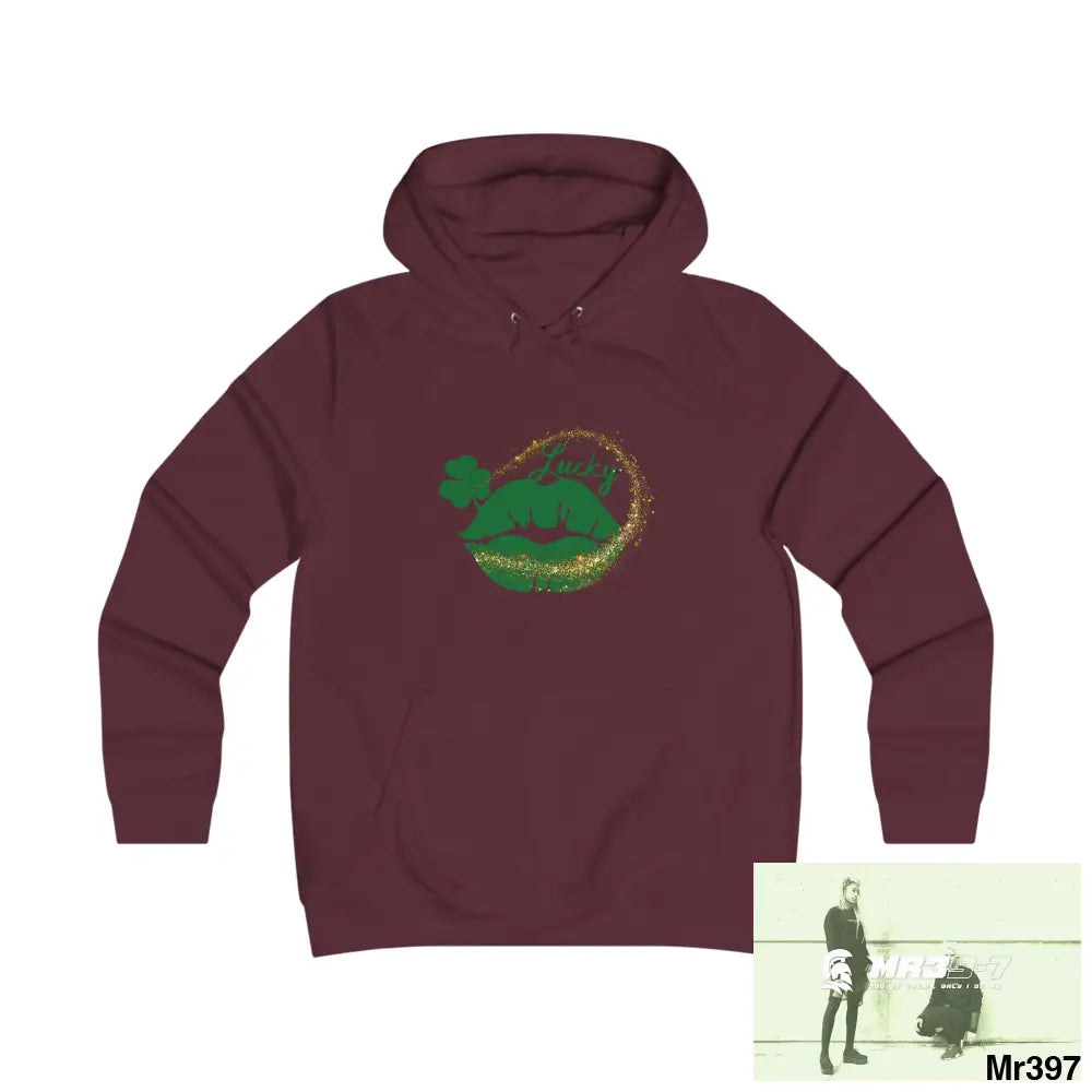 Lucky Irish Kenya 2015 Rob Irish Girlie College Hoodie S / Burgundy Hoodie