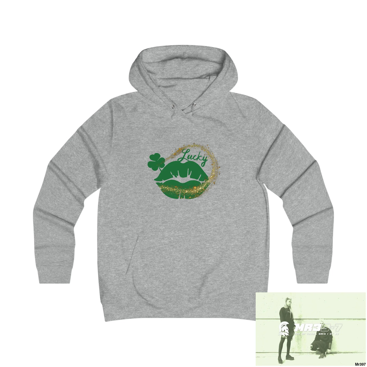 Lucky Irish Kenya 2015 Rob Irish Girlie College Hoodie S / Heather Grey Hoodie