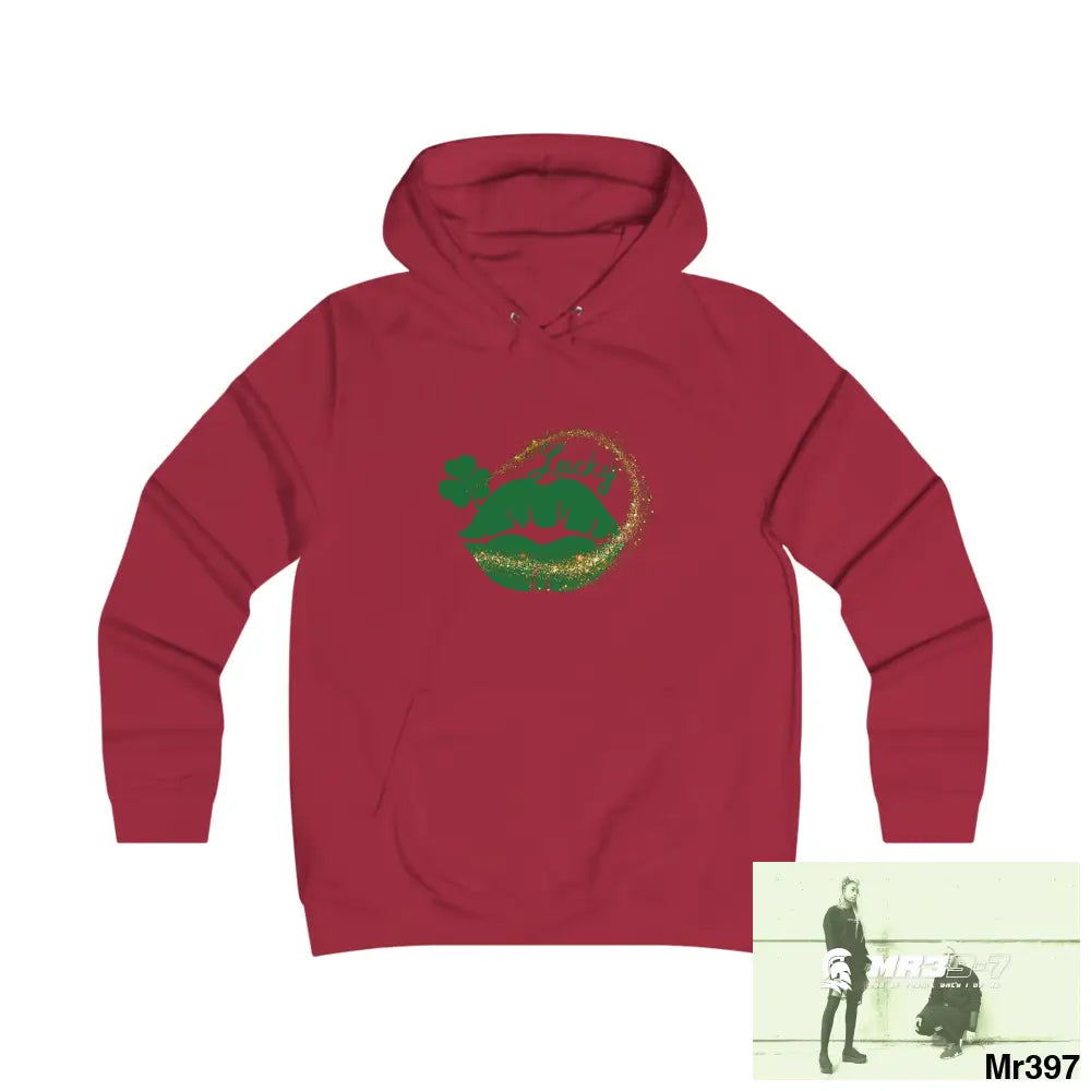Lucky Irish Kenya 2015 Rob Irish Girlie College Hoodie S / Red Hot Chilli Hoodie
