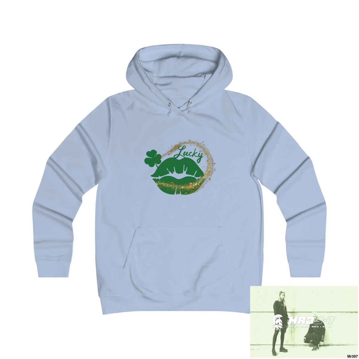 Lucky Irish Kenya 2015 Rob Irish Girlie College Hoodie S / Sky Blue Hoodie