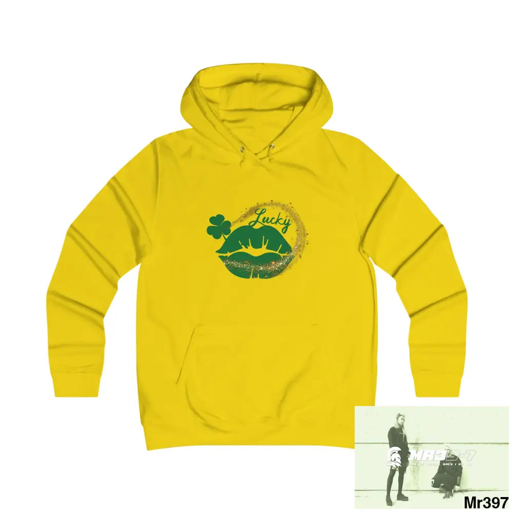 Lucky Irish Kenya 2015 Rob Irish Girlie College Hoodie S / Sun Yellow Hoodie