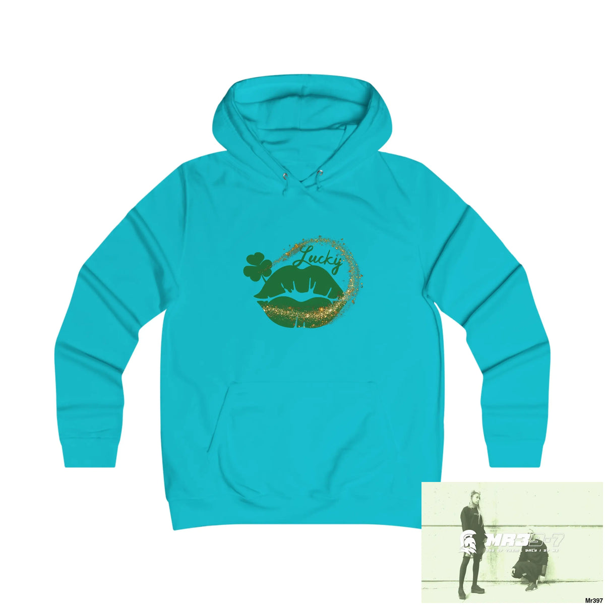 Lucky Irish Kenya 2015 Rob Irish Girlie College Hoodie S / Turquoise Surf Hoodie