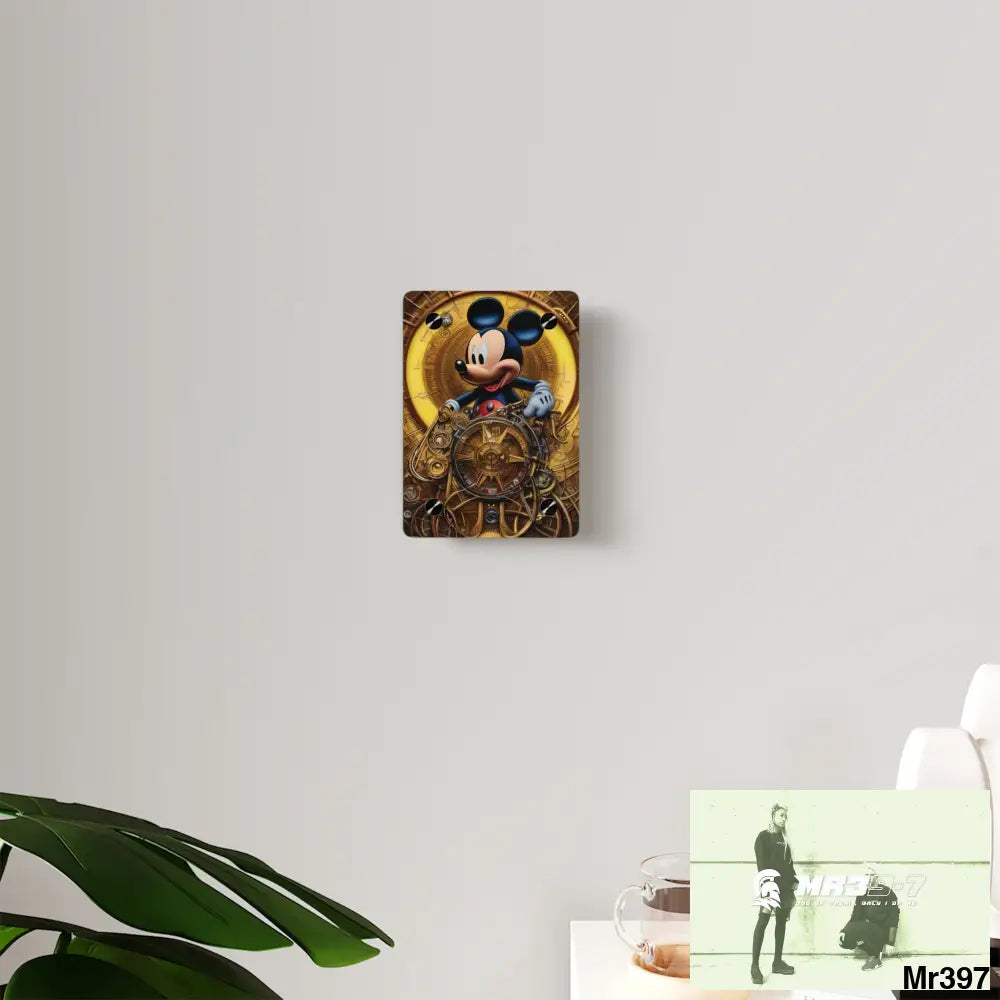 Mickey Mouse Comic Fantasy Poster Acrylic Wall Art Panels Home Decor