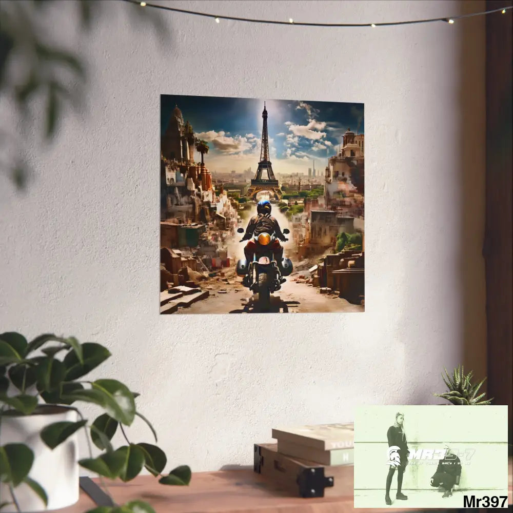 Miles and Maps 2008 - 2011 No 10 Fine Art Posters Poster