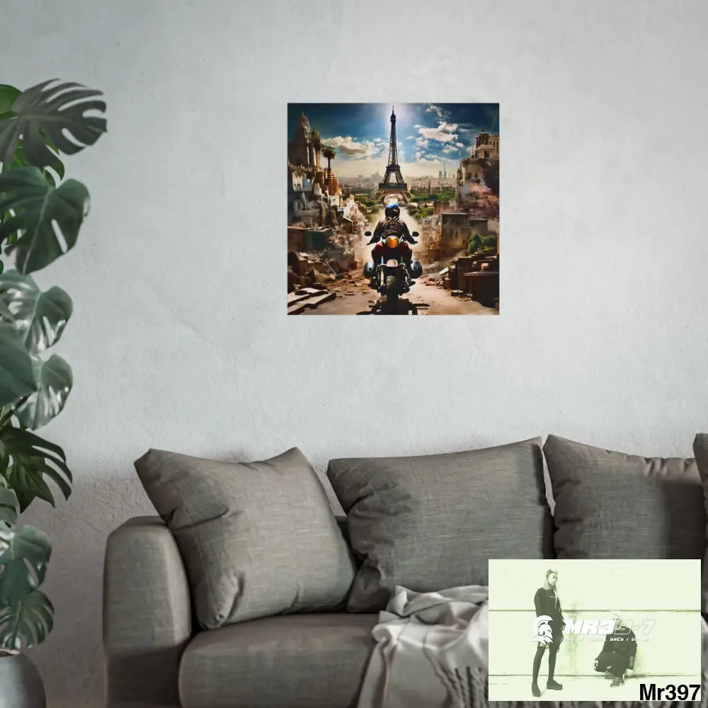 Miles and Maps 2008 - 2011 No 10 Fine Art Posters Poster