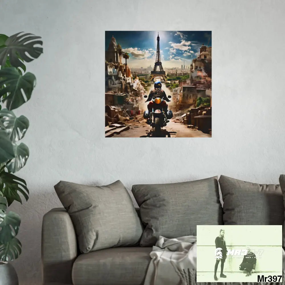 Miles and Maps 2008 - 2011 No 10 Fine Art Posters Poster