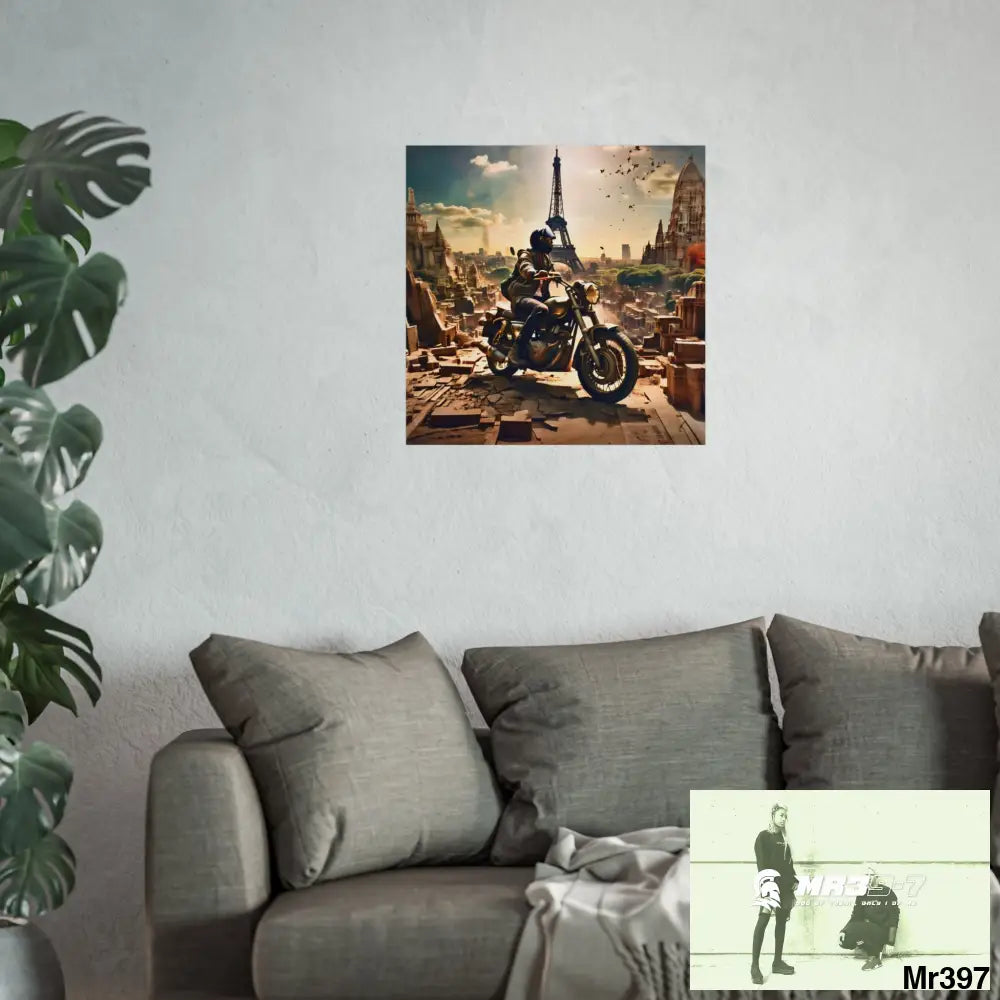 Miles and Maps 2008 - 2011 No 12 Fine Art Posters Poster