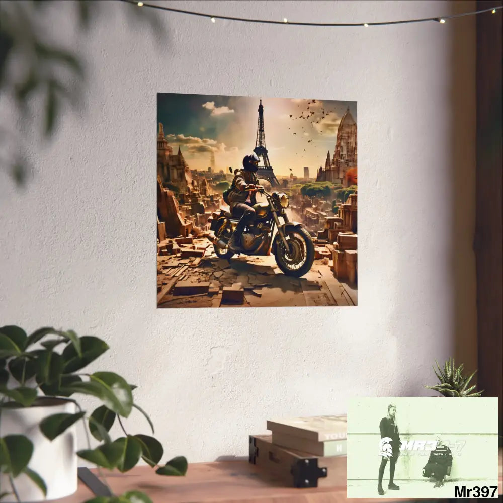 Miles and Maps 2008 - 2011 No 12 Fine Art Posters Poster