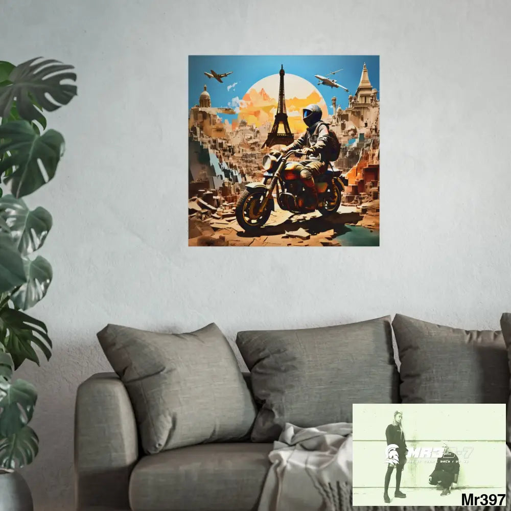 Miles and Maps 2008 - 2011 No 13 Fine Art Posters Poster