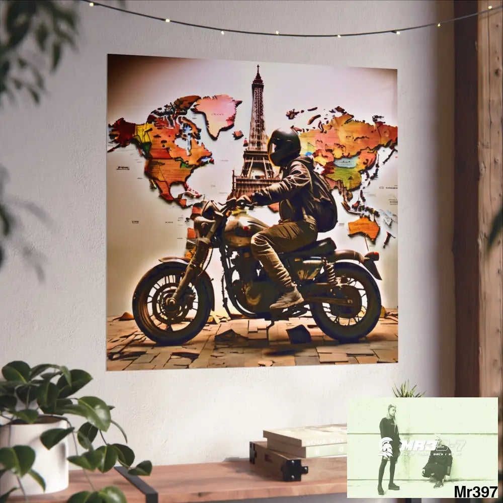 Miles and Maps 2008 - 2011 No 16 Fine Art Posters Poster