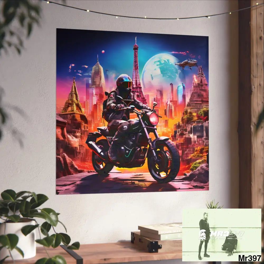 Miles and Maps 2008 - 2011 No 8 Fine Art Posters Poster