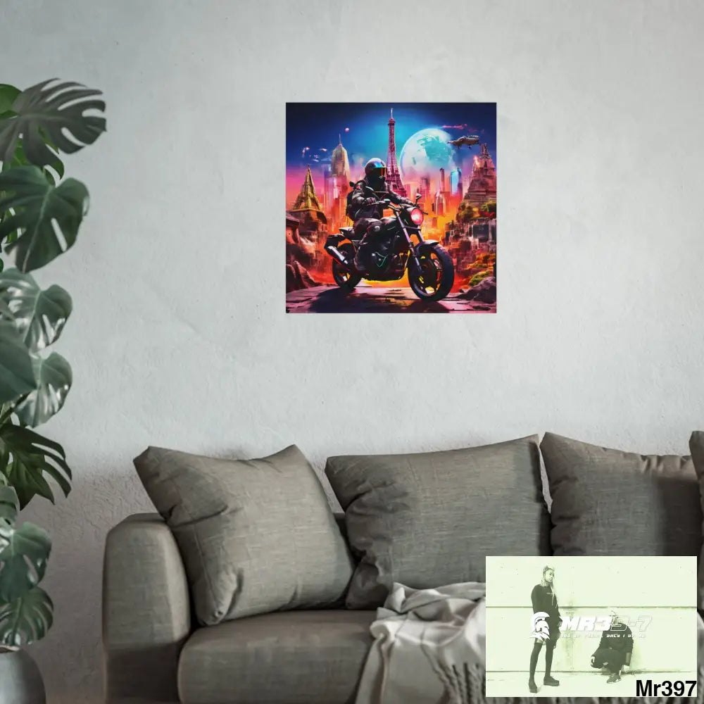 Miles and Maps 2008 - 2011 No 8 Fine Art Posters Poster