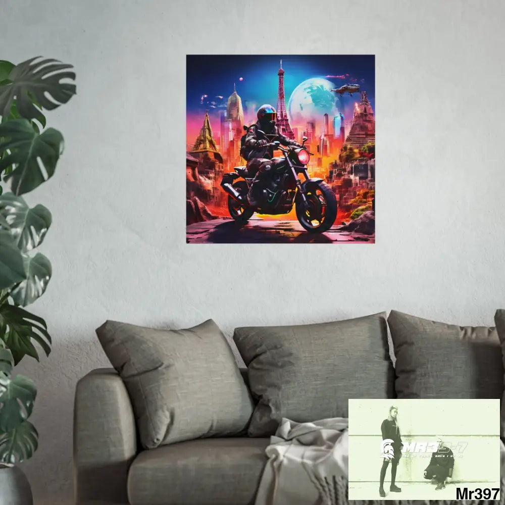 Miles and Maps 2008 - 2011 No 8 Fine Art Posters Poster