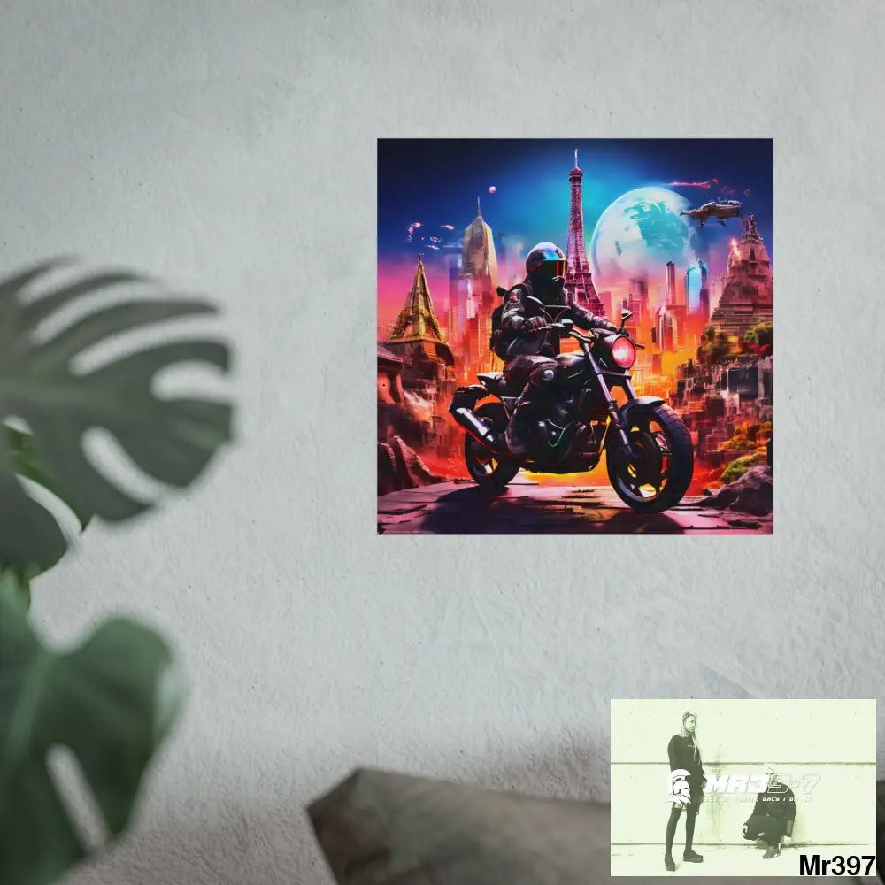 Miles and Maps 2008 - 2011 No 8 Fine Art Posters Poster