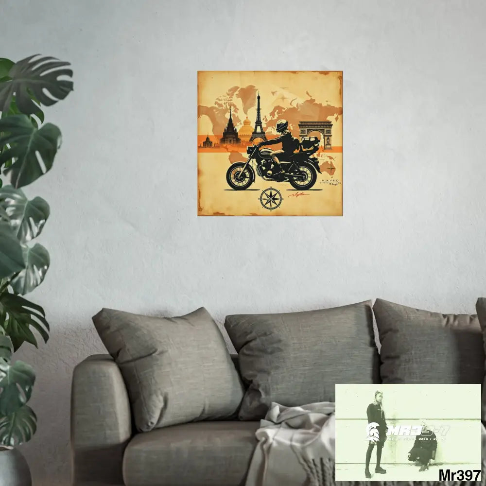 Miles and Maps 2008 - 2011 No1 Fine Art Posters Poster