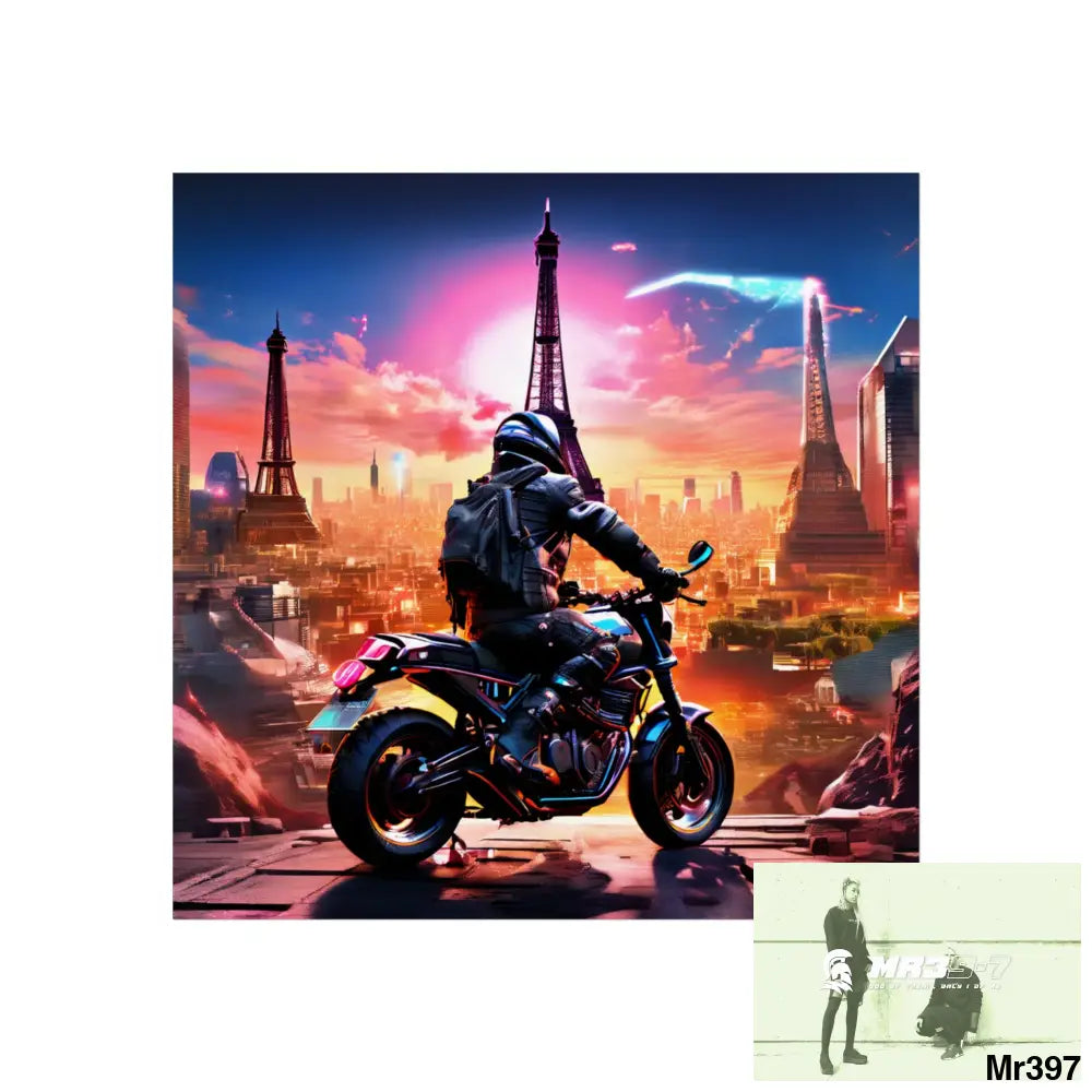 Miles and Maps 2008 - 2011 No5 Fine Art Posters 16″ x 16″ / Matte Poster