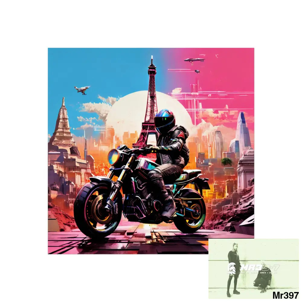 Miles and Maps 2008 - 2011 No5 Fine Art Posters 24″ x 24″ / Matte Poster