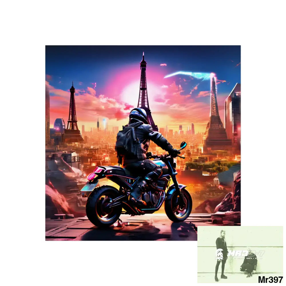 Miles and Maps 2008 - 2011 No5 Fine Art Posters 30″ x 30″ / Matte Poster