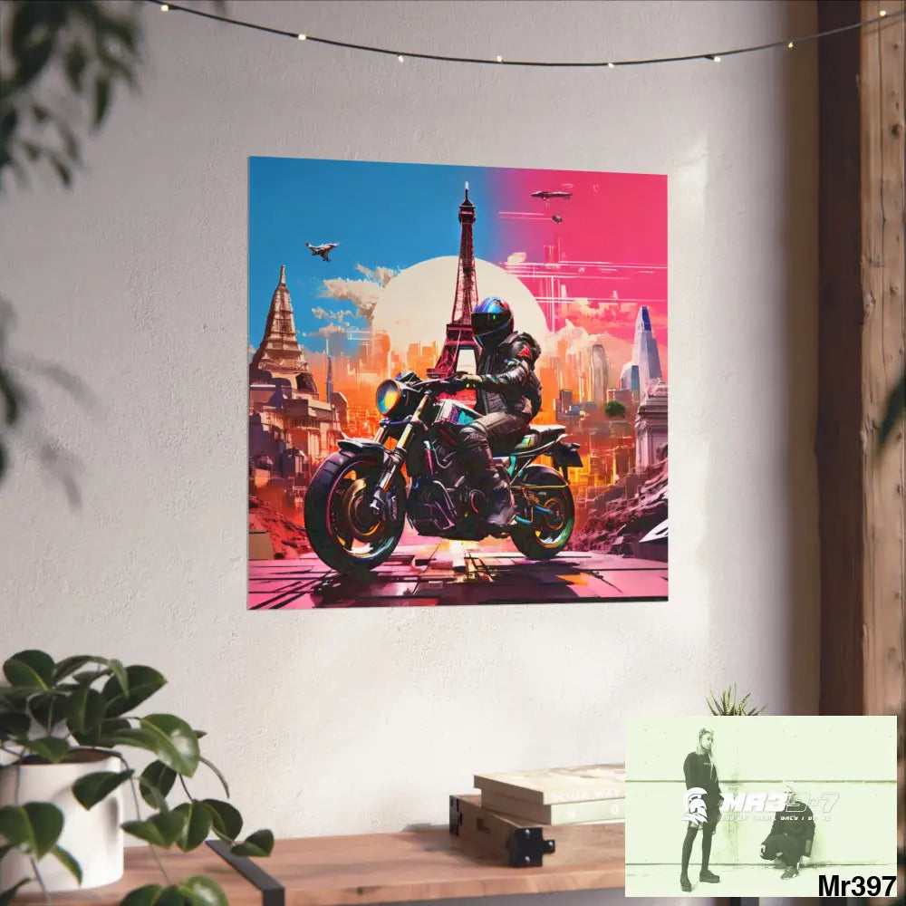 Miles and Maps 2008 - 2011 No5 Fine Art Posters Poster