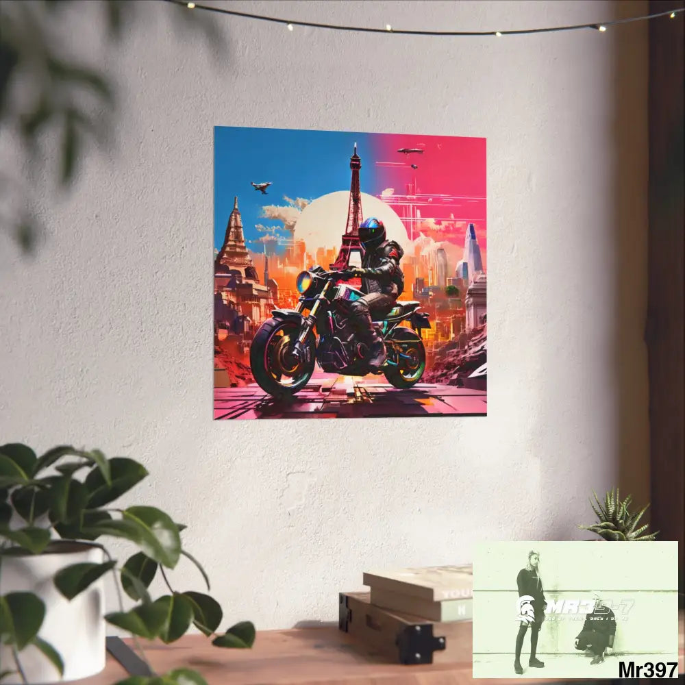 Miles and Maps 2008 - 2011 No5 Fine Art Posters Poster