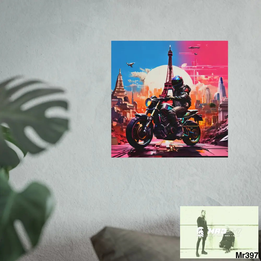 Miles and Maps 2008 - 2011 No5 Fine Art Posters Poster