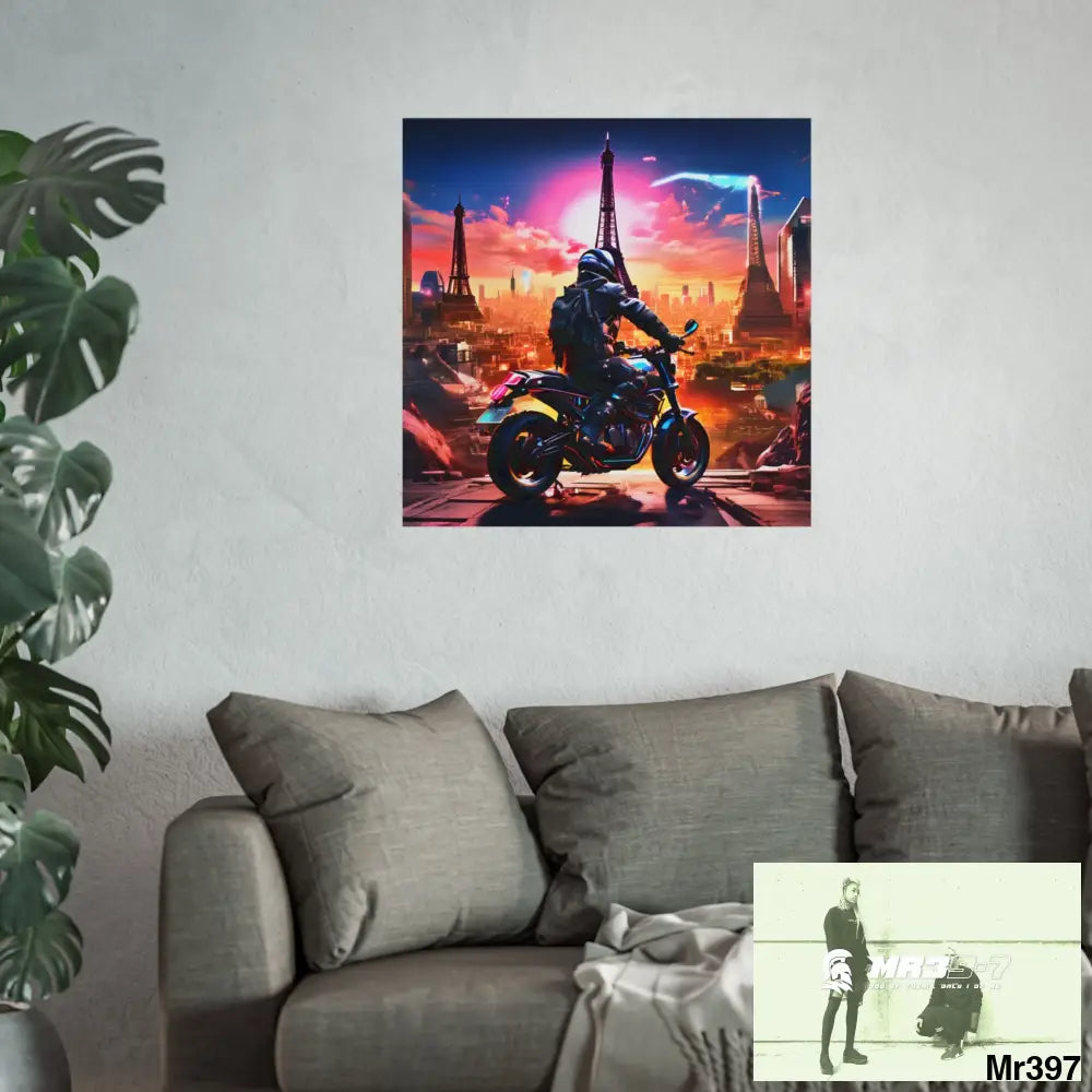 Miles and Maps 2008 - 2011 No5 Fine Art Posters Poster