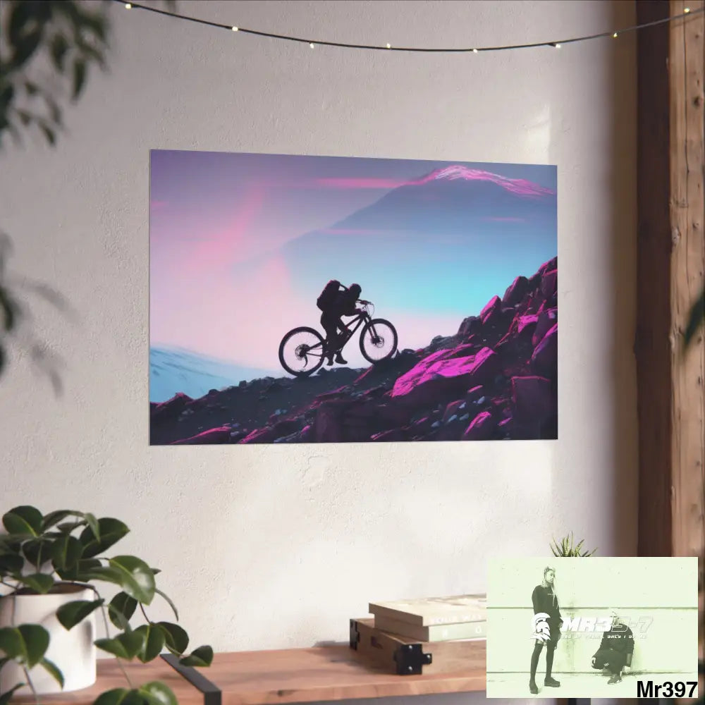 Mount Snowdon In Blind the Accent 2nd SAS link done May 20X No 6 Fine Art Posters Poster