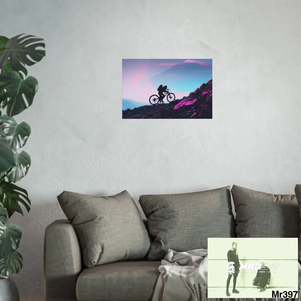 Mount Snowdon In Blind the Accent 2nd SAS link done May 20X No 6 Fine Art Posters Poster