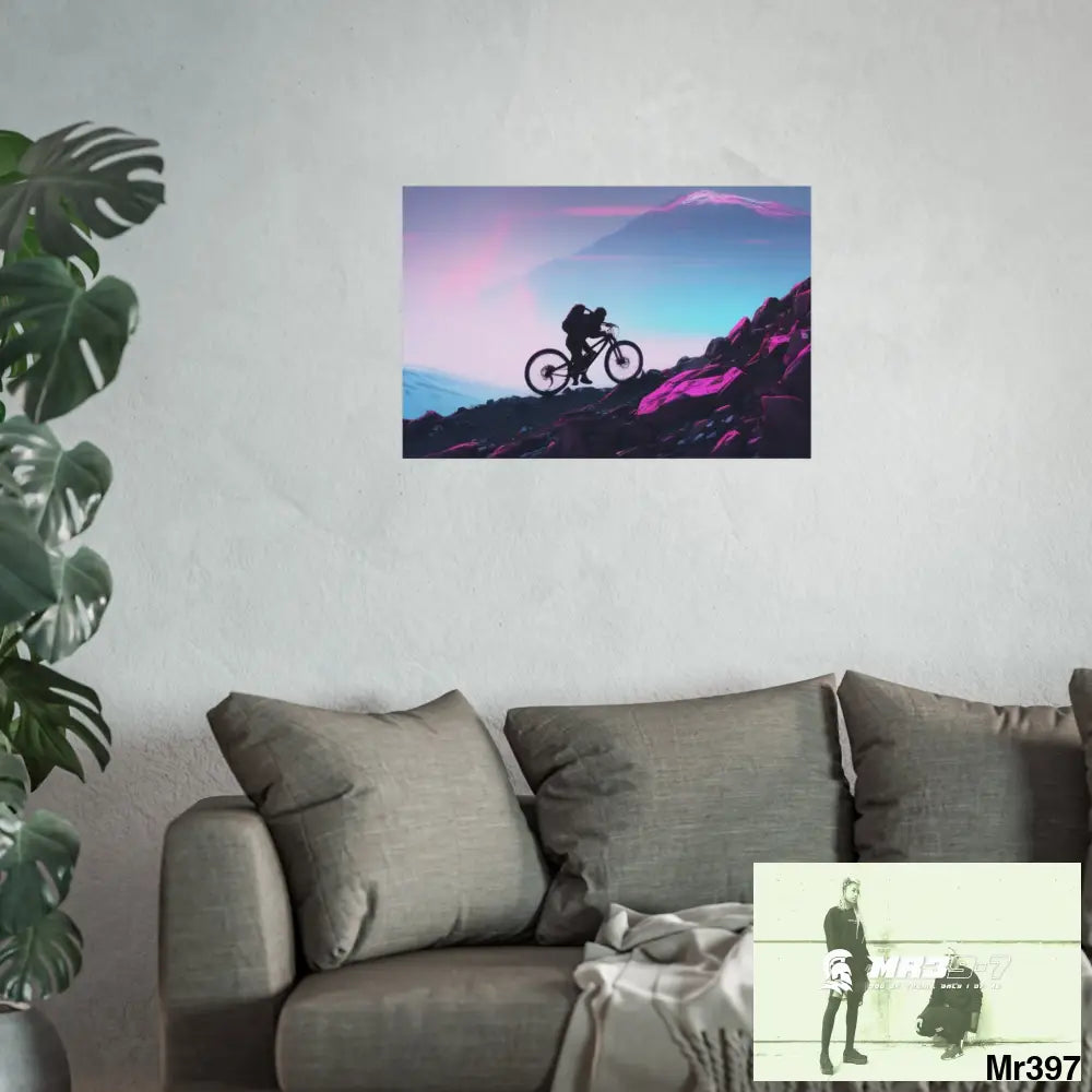 Mount Snowdon In Blind the Accent 2nd SAS link done May 20X No 6 Fine Art Posters Poster