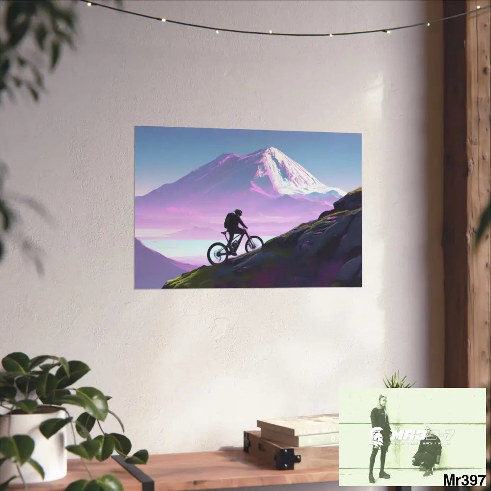 Mount Snowdon In Blind the Accent 2nd SAS link done May 20X No 8 Fine Art Posters Poster