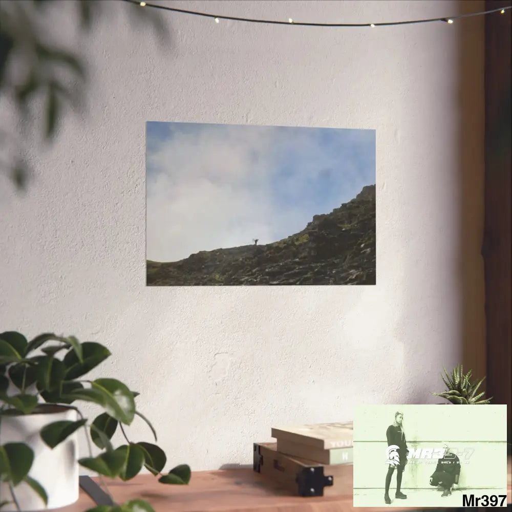 Mount Snowdon In Blind the Accent 2nd SAS link May 20X Fine Art Posters Poster