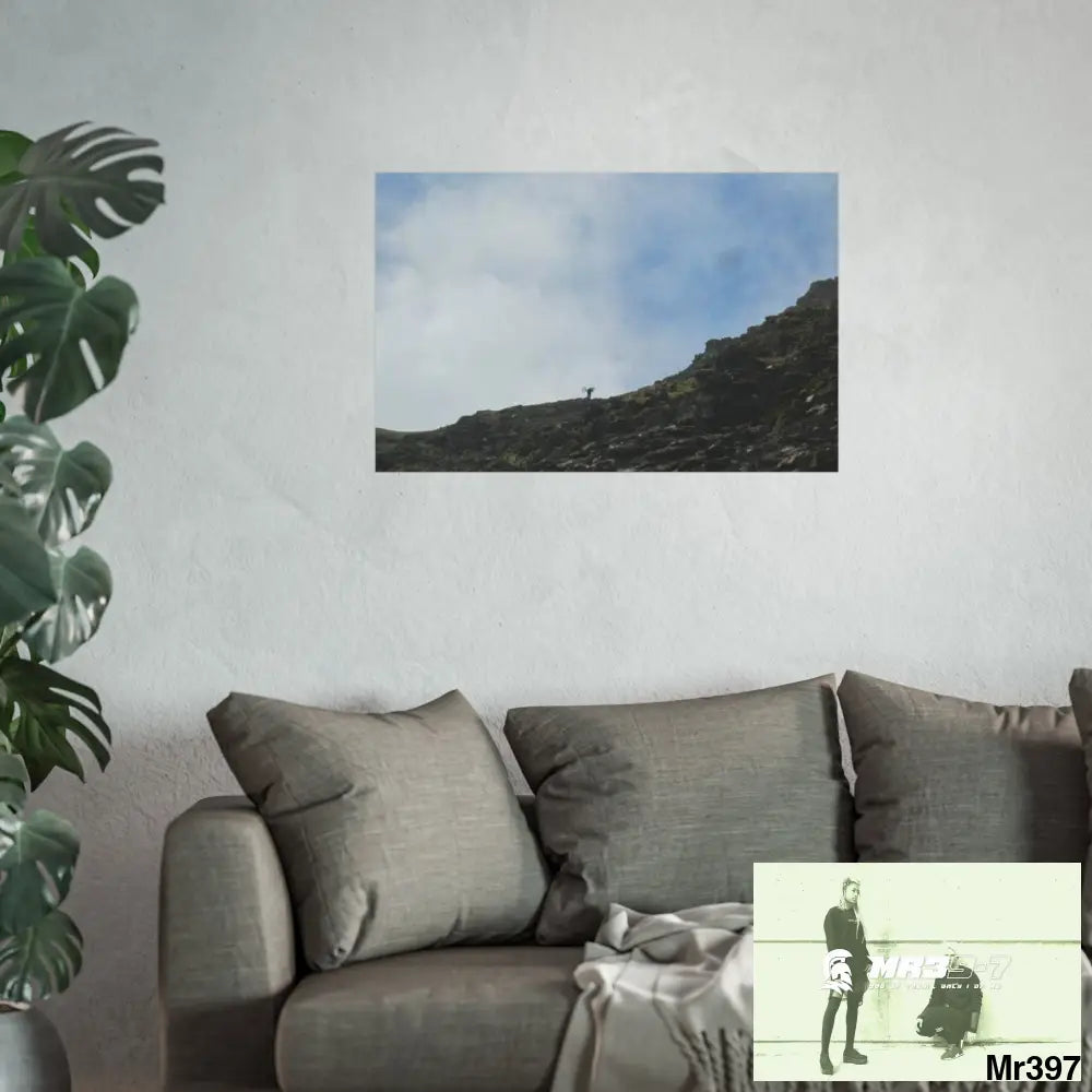 Mount Snowdon In Blind the Accent 2nd SAS link May 20X Fine Art Posters Poster
