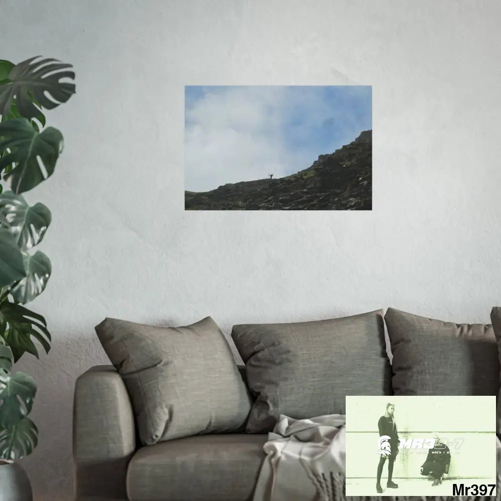 Mount Snowdon In Blind the Accent 2nd SAS link May 20X Fine Art Posters Poster