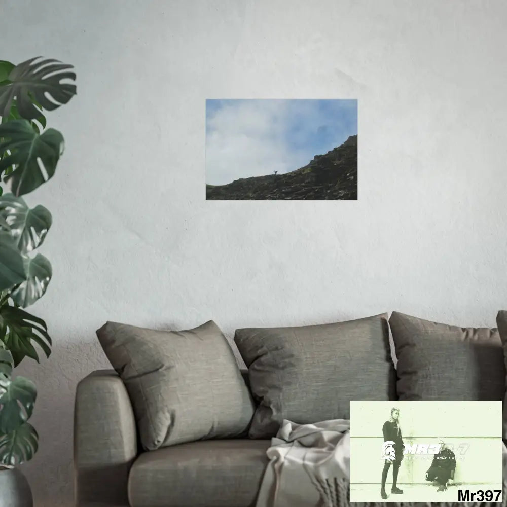Mount Snowdon In Blind the Accent 2nd SAS link May 20X Fine Art Posters Poster