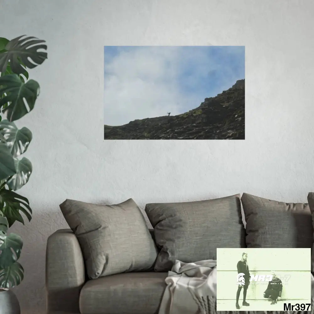 Mount Snowdon In Blind the Accent 2nd SAS link May 20X Fine Art Posters Poster