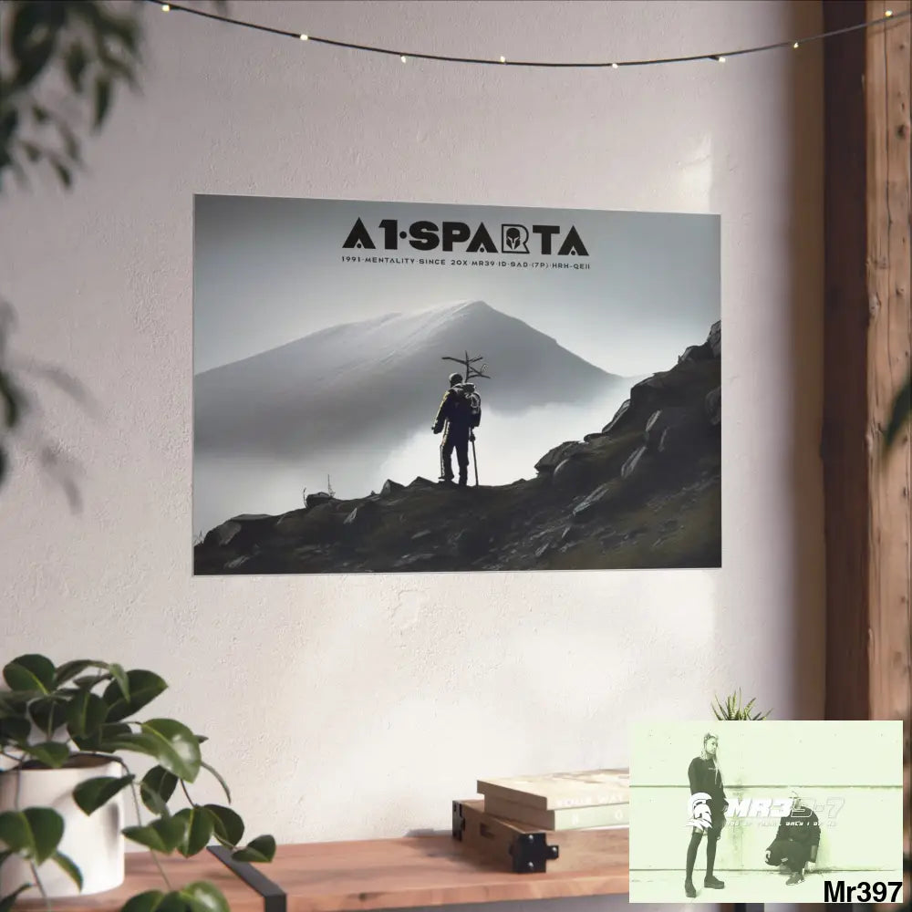 Mount Snowdon In Blind the Accent 2nd SAS link May 20X No 2 Fine Art Posters Poster