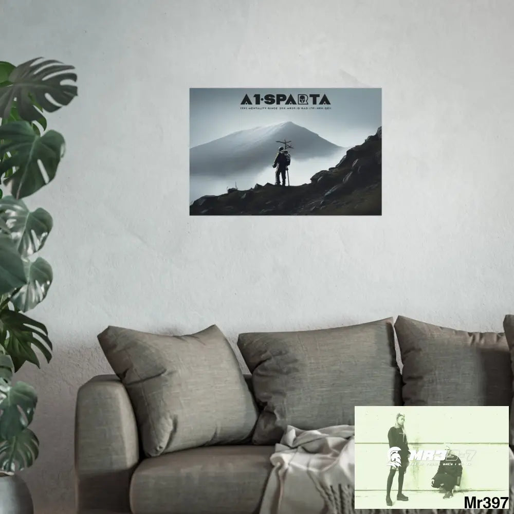 Mount Snowdon In Blind the Accent 2nd SAS link May 20X No 2 Fine Art Posters Poster