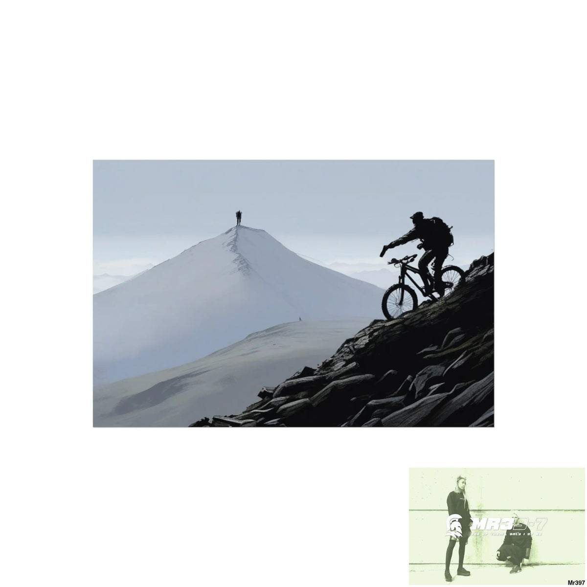 Mount Snowdon In Blind the Accent 2nd SAS link May 20X No 3 Fine Art Posters 24″ x 16″ (Horizontal) / Matte Poster