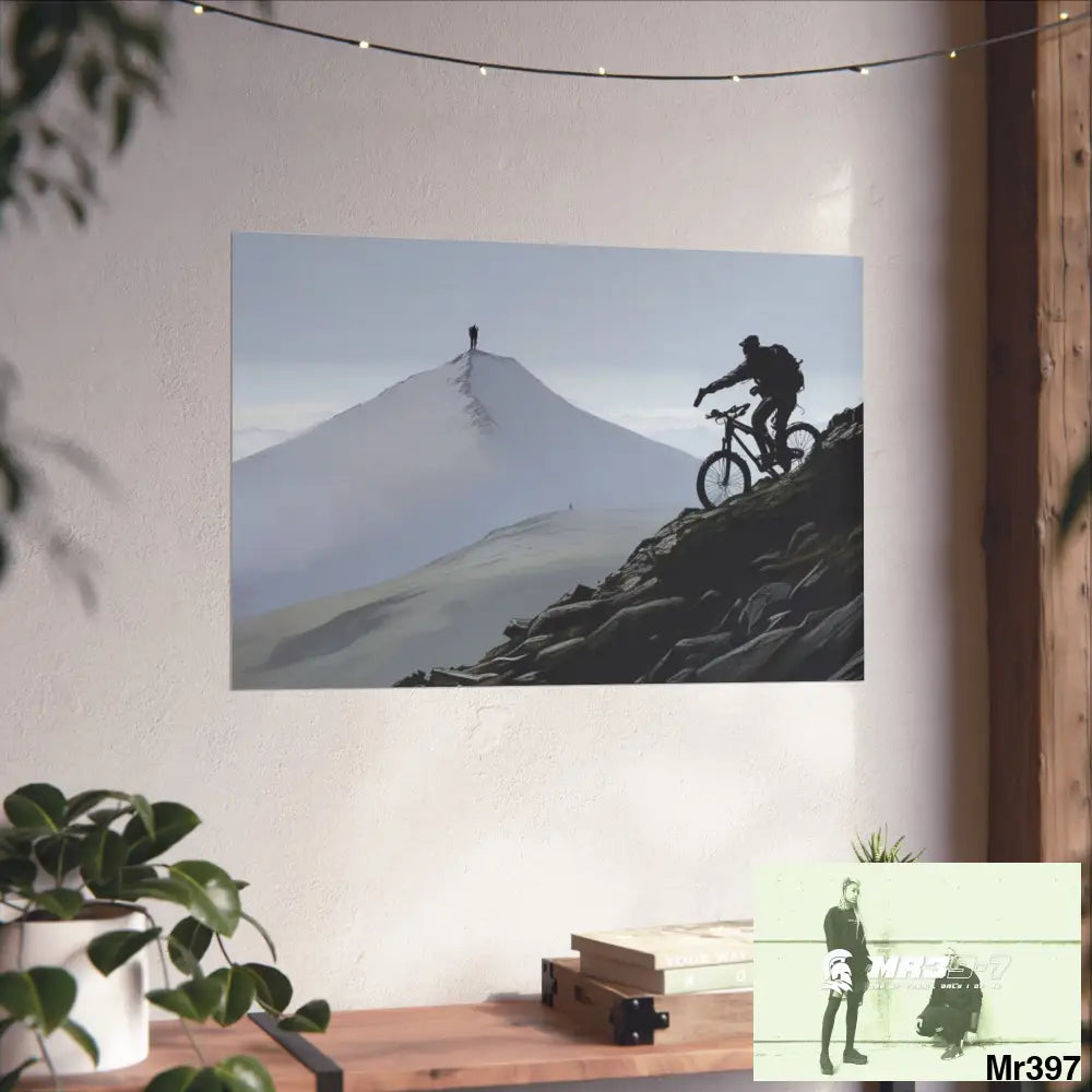 Mount Snowdon In Blind the Accent 2nd SAS link May 20X No 3 Fine Art Posters Poster