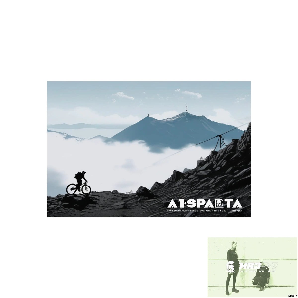 Mount Snowdon In Blind the Accent 2nd SAS link May 20X No 4 Fine Art Posters 24″ x 16″ (Horizontal) / Matte Poster