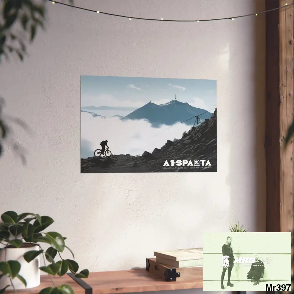 Mount Snowdon In Blind the Accent 2nd SAS link May 20X No 4 Fine Art Posters Poster