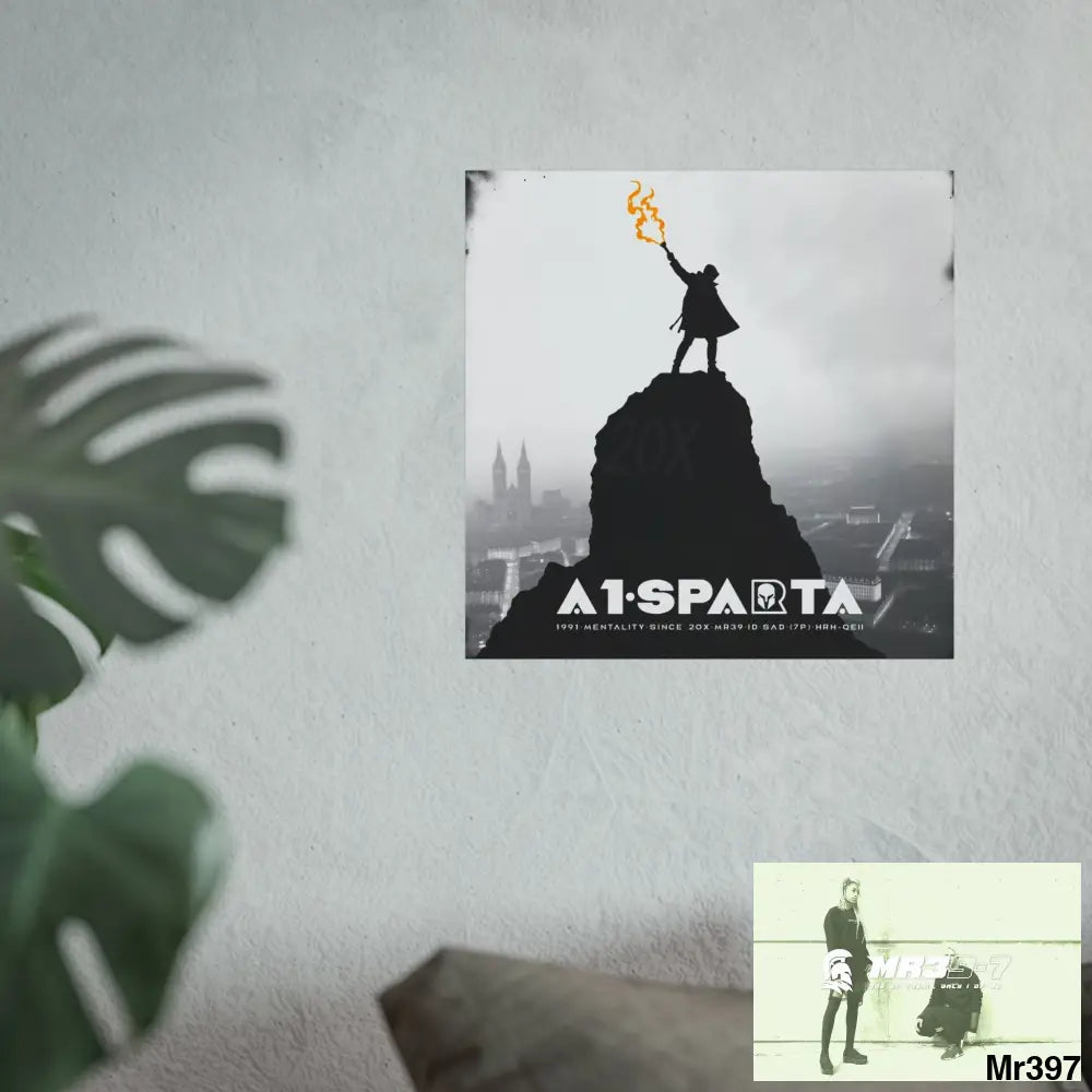 Mount Snowdon In Blind the summit 2nd SAS link done May 20X No 11 Fine Art Posters Poster