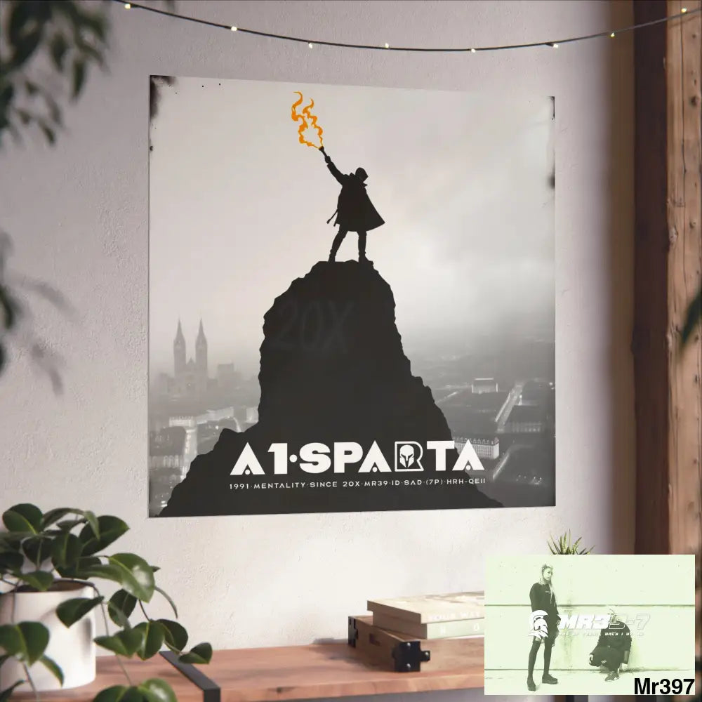 Mount Snowdon In Blind the summit 2nd SAS link done May 20X No 11 Fine Art Posters Poster