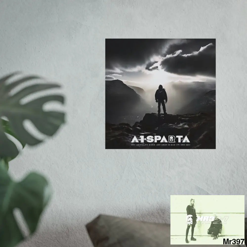 Mount Snowdon In Blind the summit 2nd SAS link done May 20X No 12 Fine Art Posters Poster