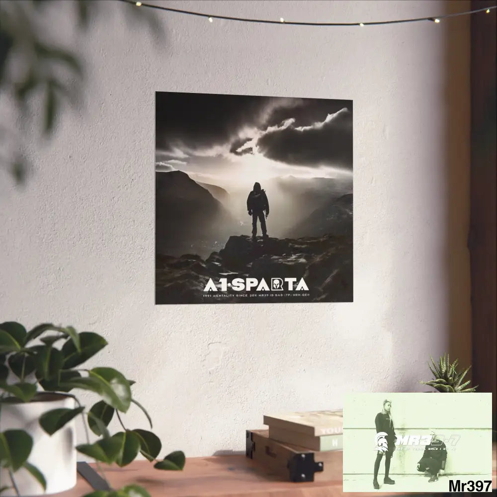 Mount Snowdon In Blind the summit 2nd SAS link done May 20X No 12 Fine Art Posters Poster