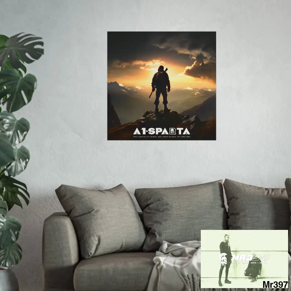 Mount Snowdon In Blind the summit 2nd SAS link done May 20X No 17 Fine Art Posters Poster